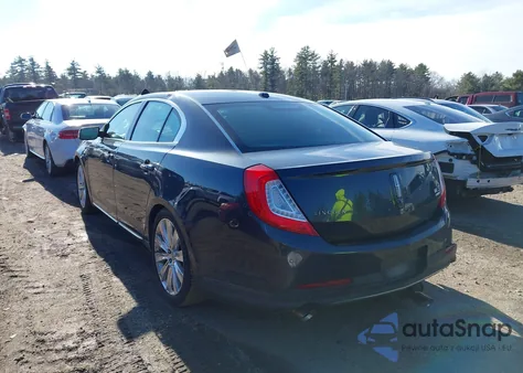 2014 Lincoln Mks Ecoboost z USA, uszkodzony, nr VIN 1LNHL9FT1EG605543